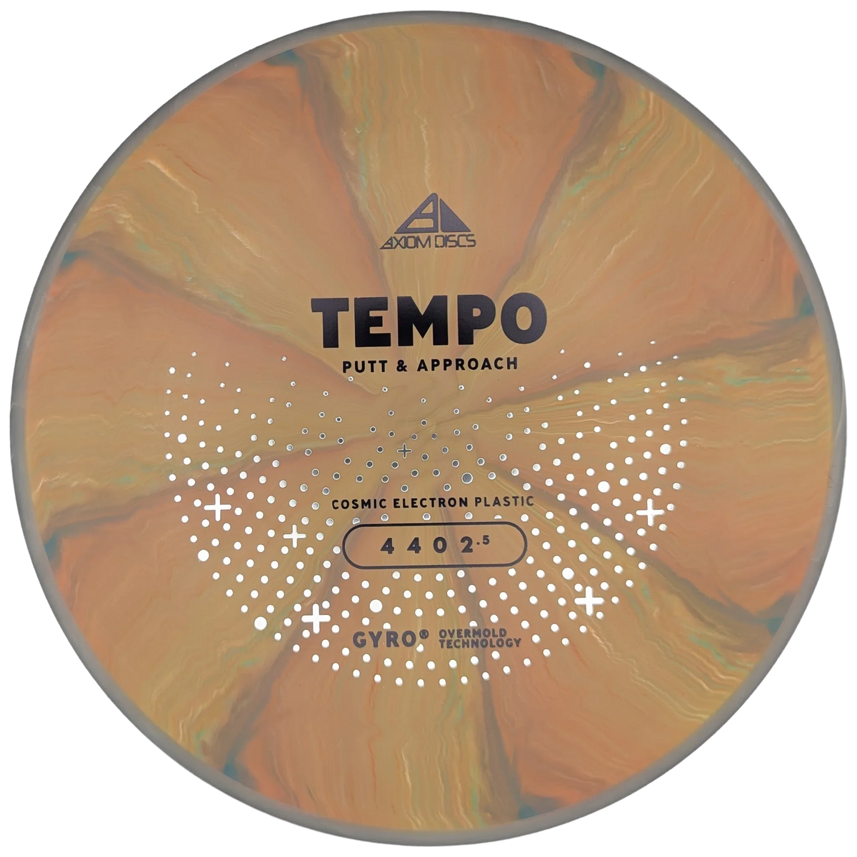 Axiom Tempo Orange with Gray Rim