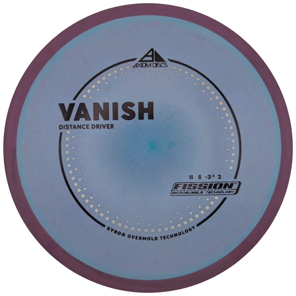 Axiom Vanish Light Blue with Purple Rim