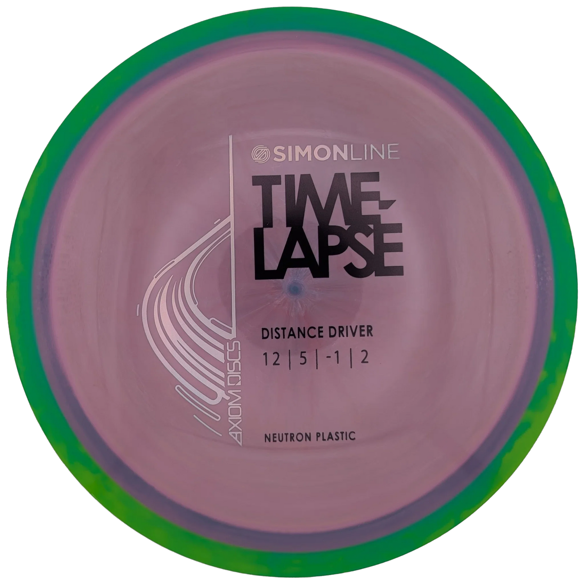 Axiom Time-Lapse Pink/Purple with Green Rim