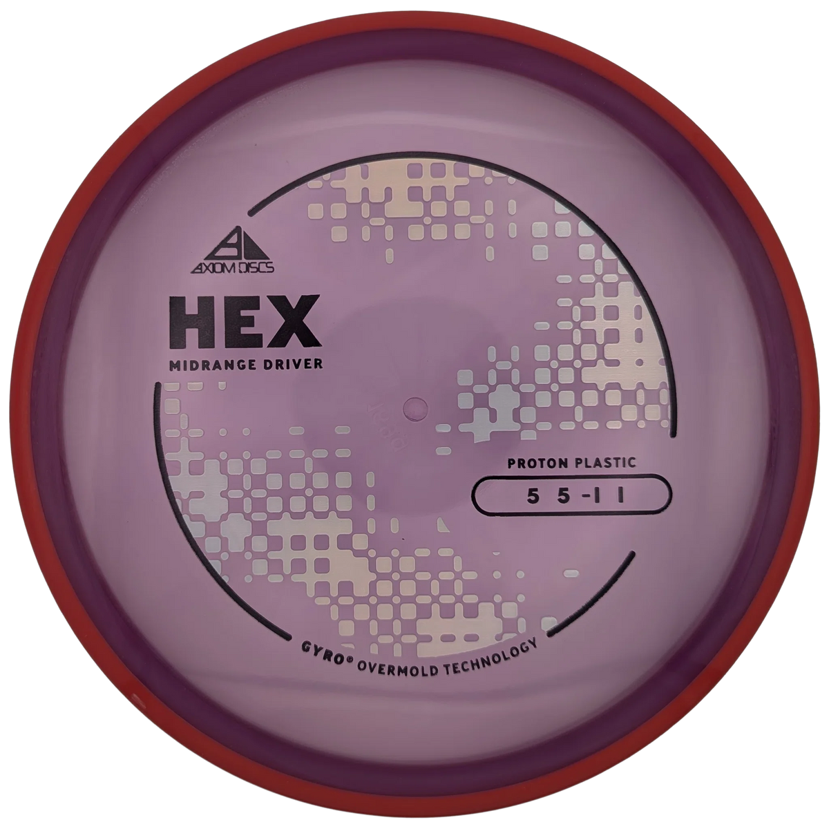 Axiom Hex Purple with Red Rim