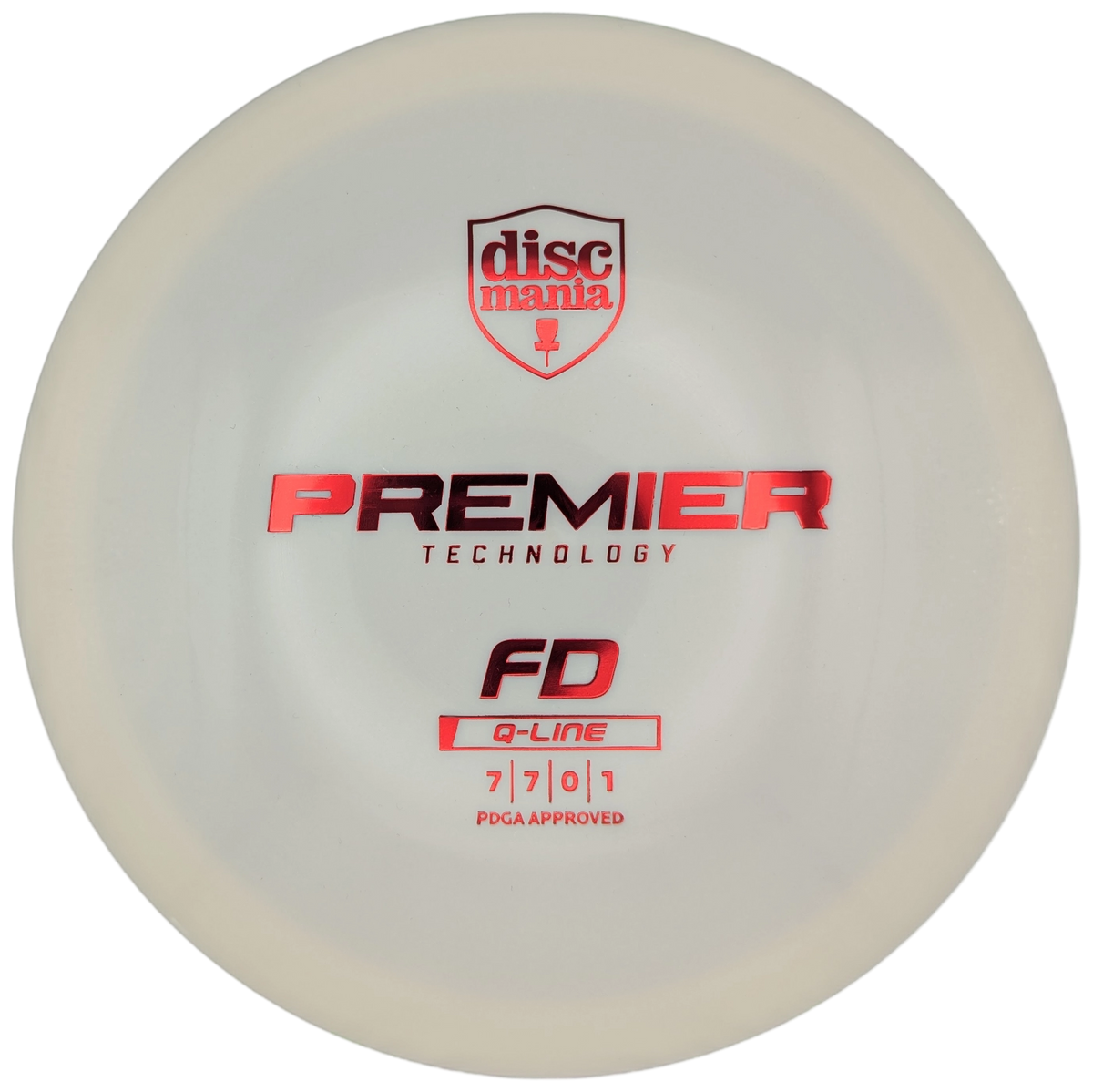 Discmania FD, Q-Line Premier, White, 176.6