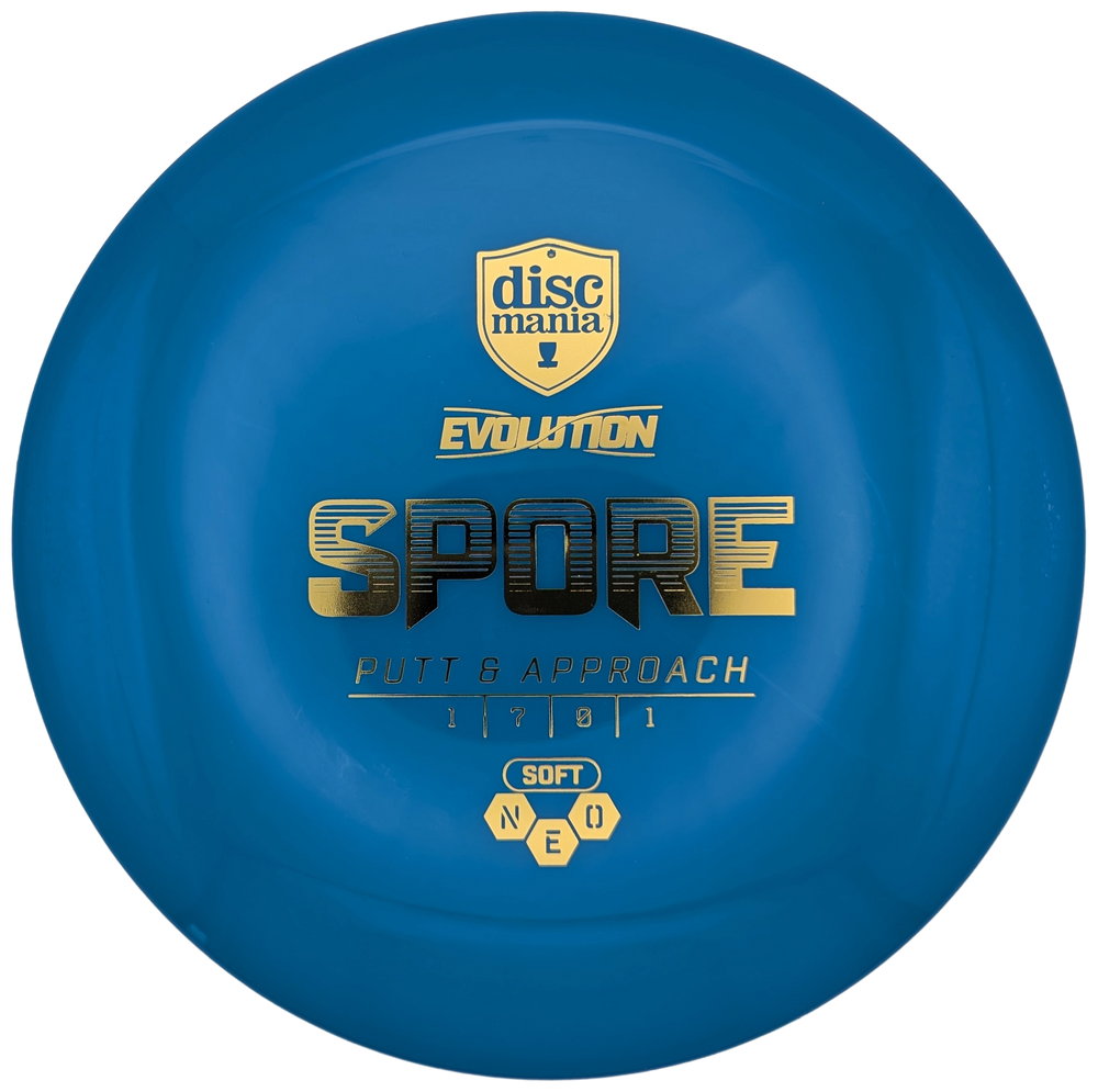 Discmania Spore, Soft Neo, Blue, 156.4