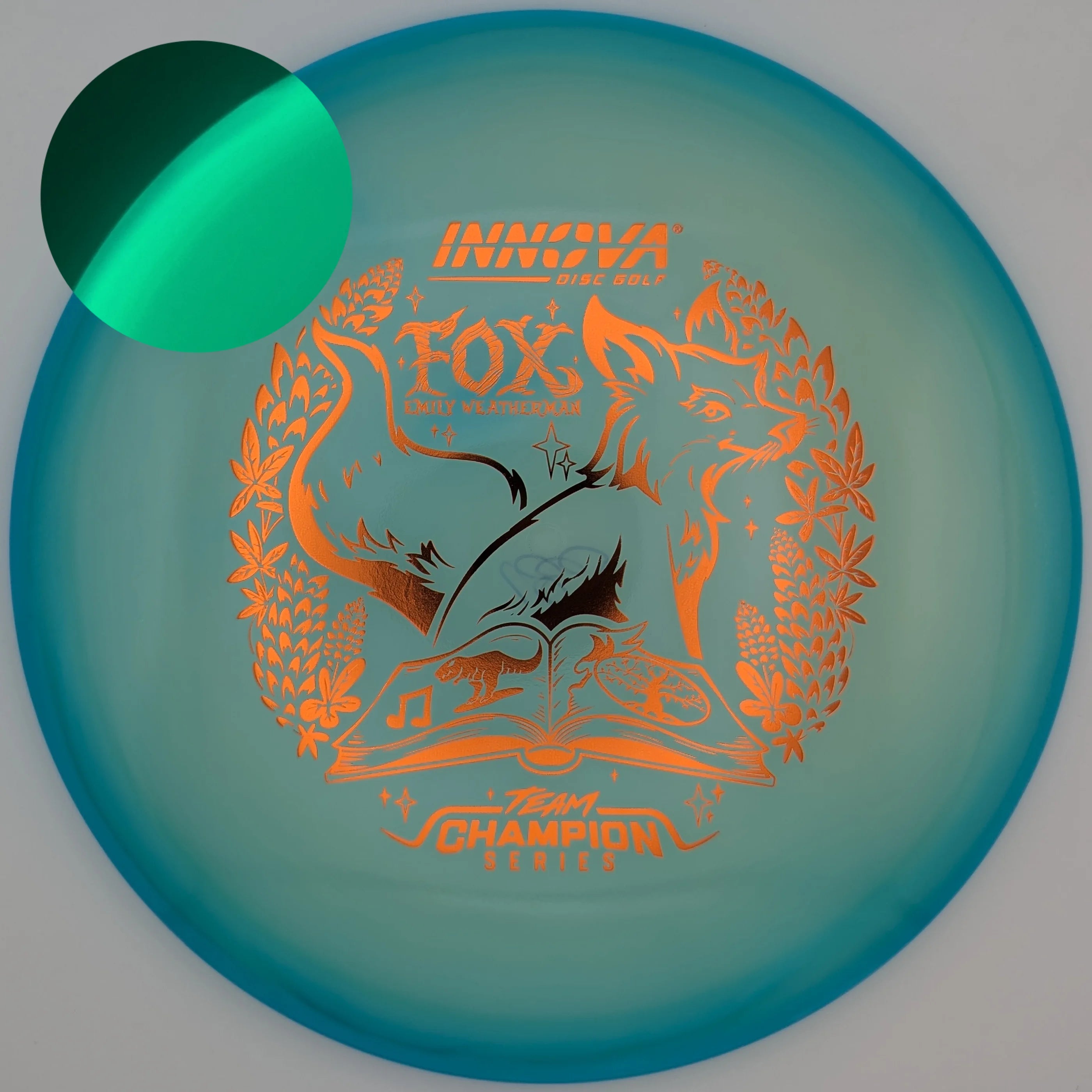 Innova Fox, Proto Glow Halo Champion, Turquoise, 178.9