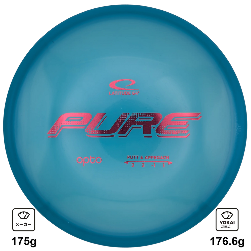 Latitude 64 Pure, Opto, Blue, 176.6
